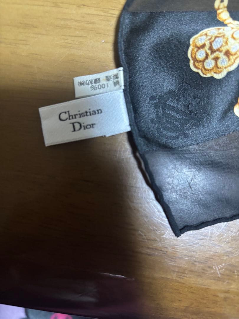 Christian Dior シルクスカーフ