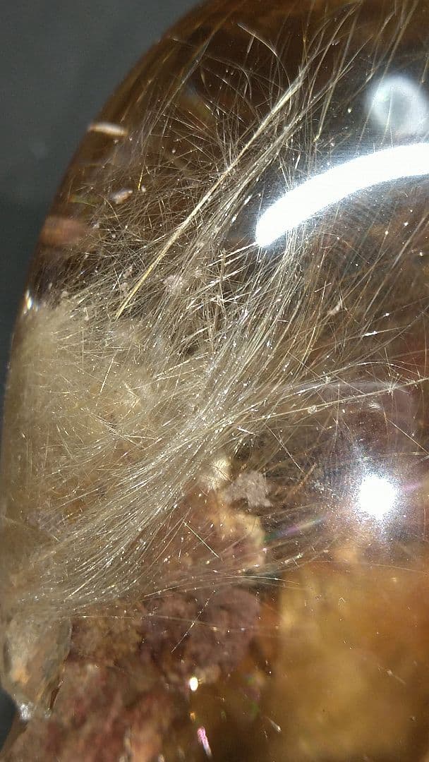 値下げ 自-⑤【ラビットヘアールチル 原石】746㌘