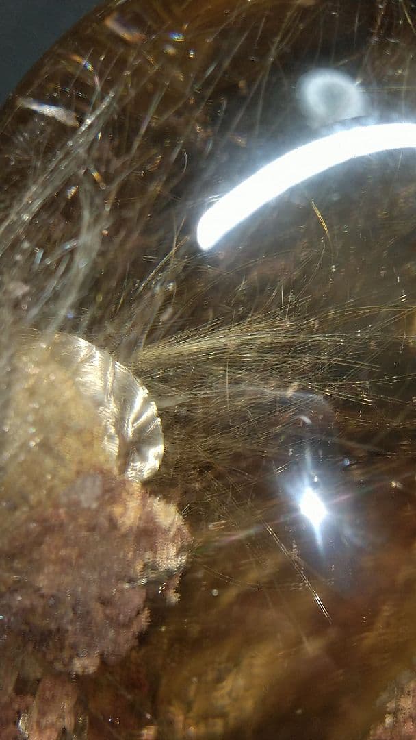 値下げ 自-⑤【ラビットヘアールチル 原石】746㌘