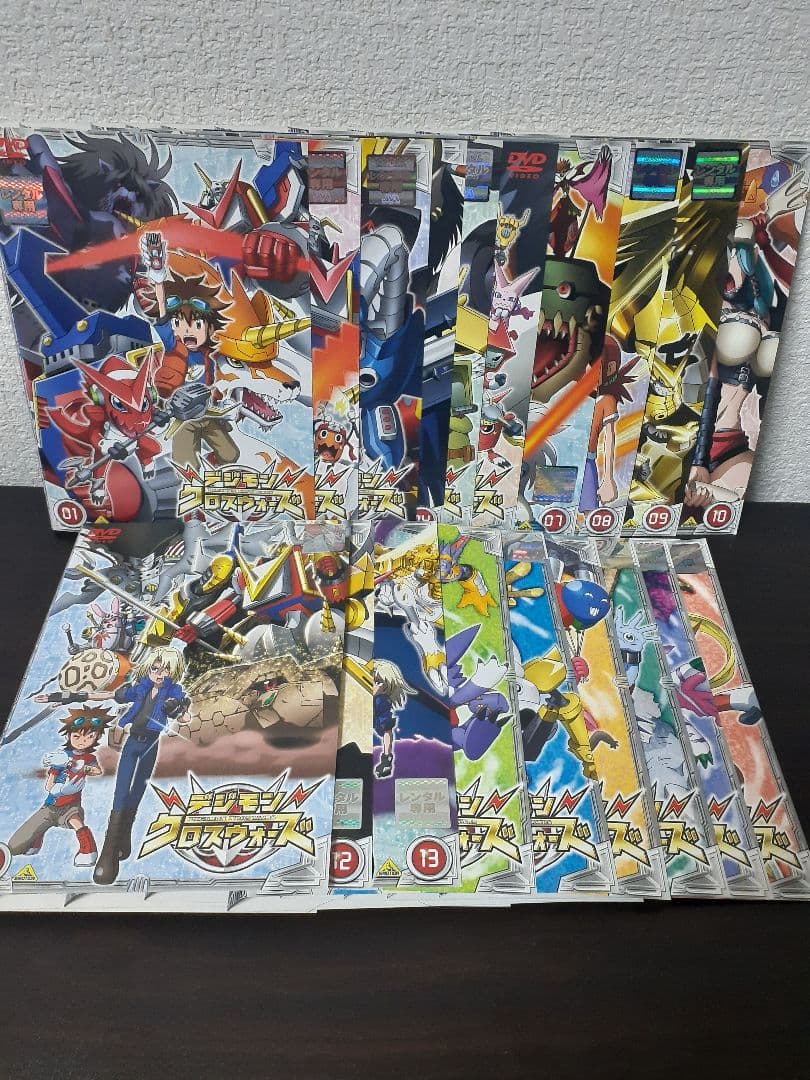 デジモン・クロスウォーズ　全19巻セット　DVD