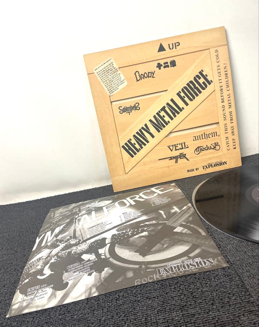 限定 木製ジャケット HEAVY L FORCE V.A. ジャパメタ