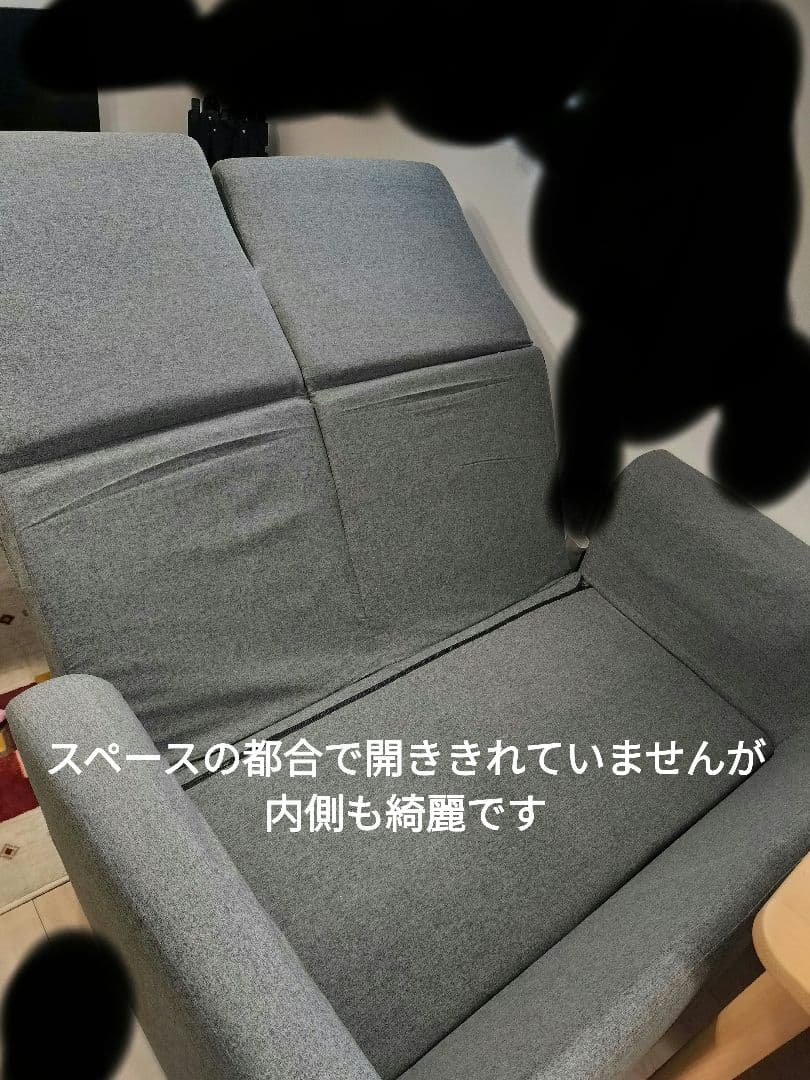 ニトリ 2人掛けソファベッド