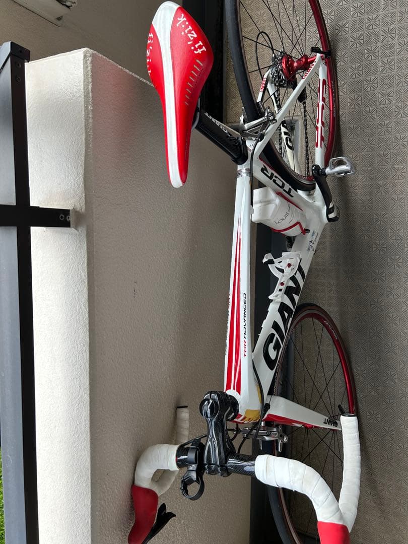GIANT TCR advanced SE 2010 XSロードバイク 白/赤