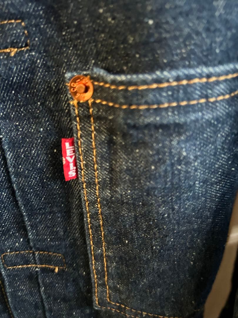 ゴエルー様LEVI'S プレミアム美品　上下セットアップ501ファースト　赤耳