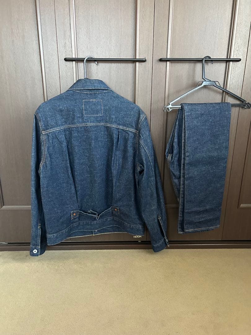 ゴエルー様LEVI'S プレミアム美品　上下セットアップ501ファースト　赤耳