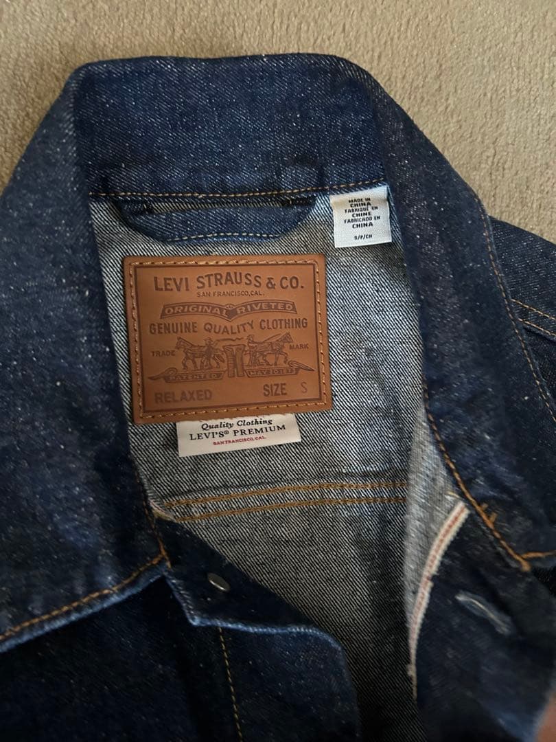 ゴエルー様LEVI'S プレミアム美品　上下セットアップ501ファースト　赤耳