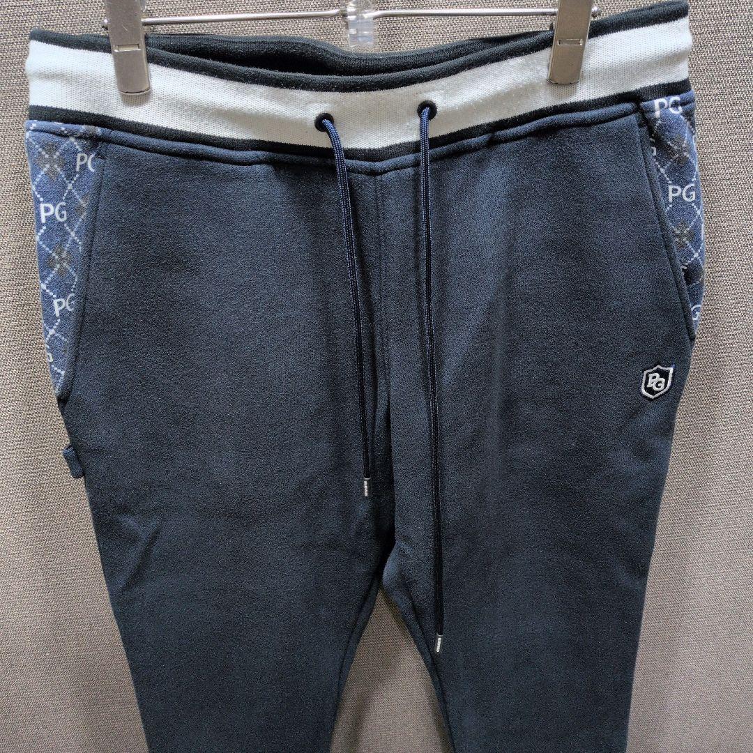 パーリーゲイツ　アーガイル柄　スエットパンツ　　L 日本製