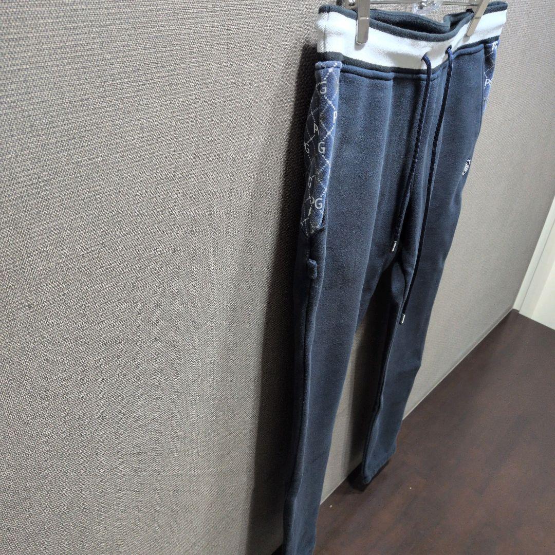 パーリーゲイツ　アーガイル柄　スエットパンツ　　L 日本製