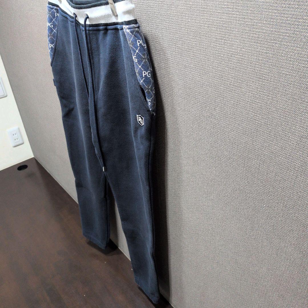 パーリーゲイツ　アーガイル柄　スエットパンツ　　L 日本製