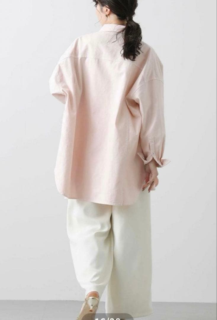 極美品　healthy denimヘルシーデニム　almondピンク