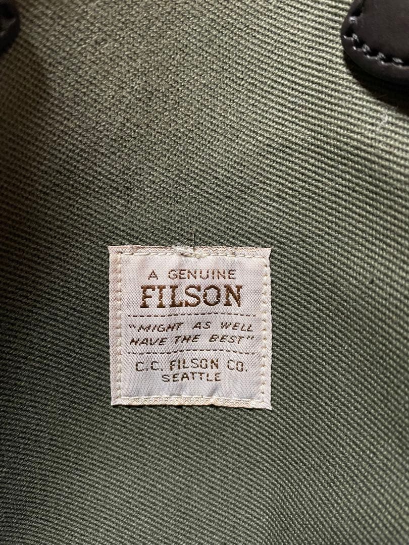 FILSON オッターグリーン トートバッグ