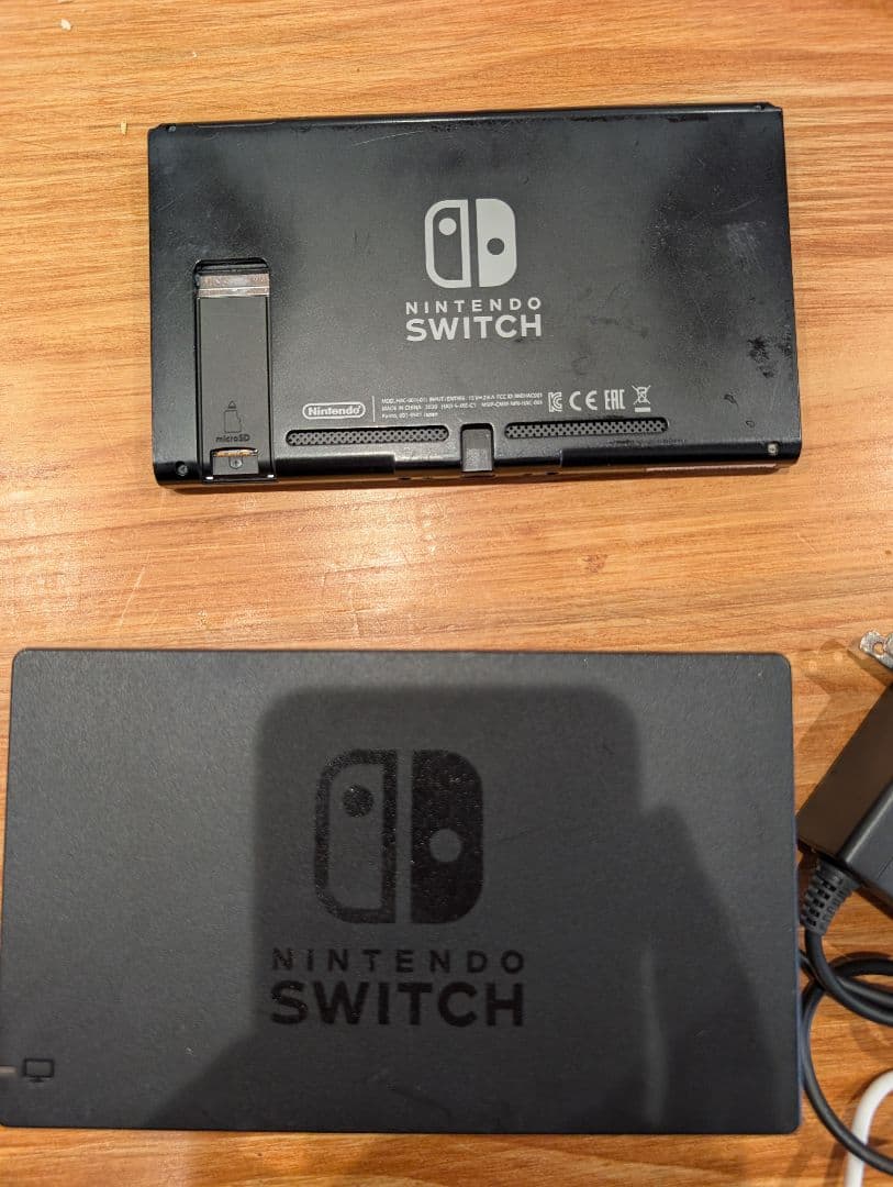 Nintendo Switch 本体 ジャンク品　ACアダプター付き