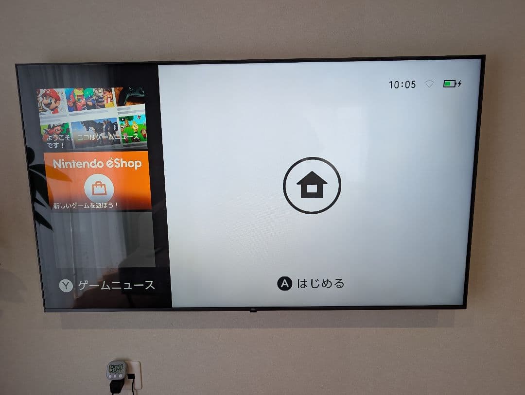 Nintendo Switch 本体 ジャンク品　ACアダプター付き
