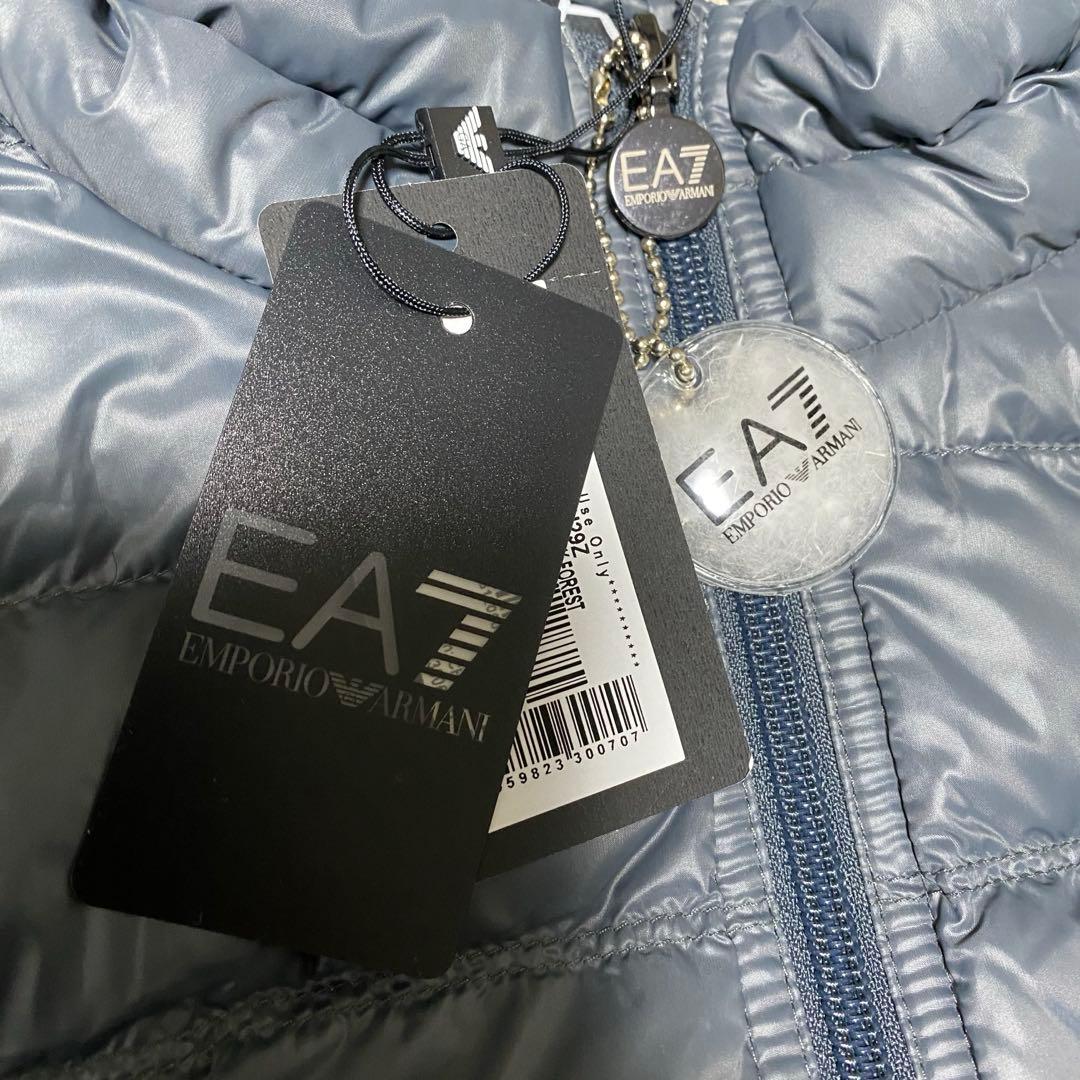 新品 本物 正規品 エンポリオアルマーニ EA7 メンズ ダウンベスト XL