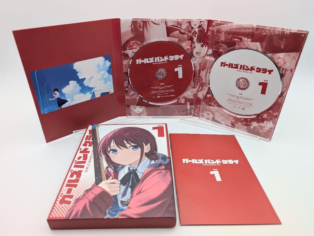 ガールズバンドクライ DVD 1〜7巻全巻セット 仁菜ぬいぐるみ付 豪華限定版