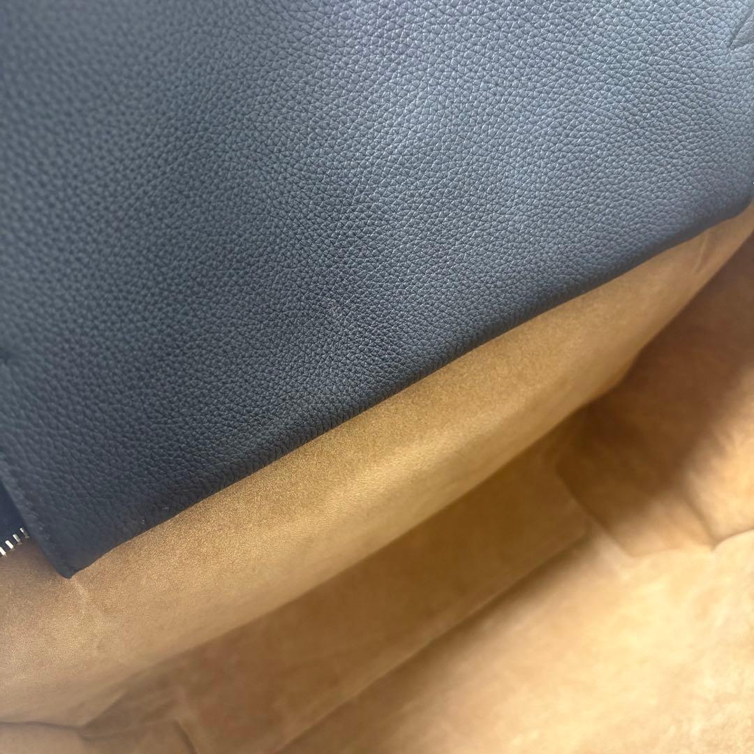 【美品】ロエベ LOEWE バックルジッパートート 黒 レザー