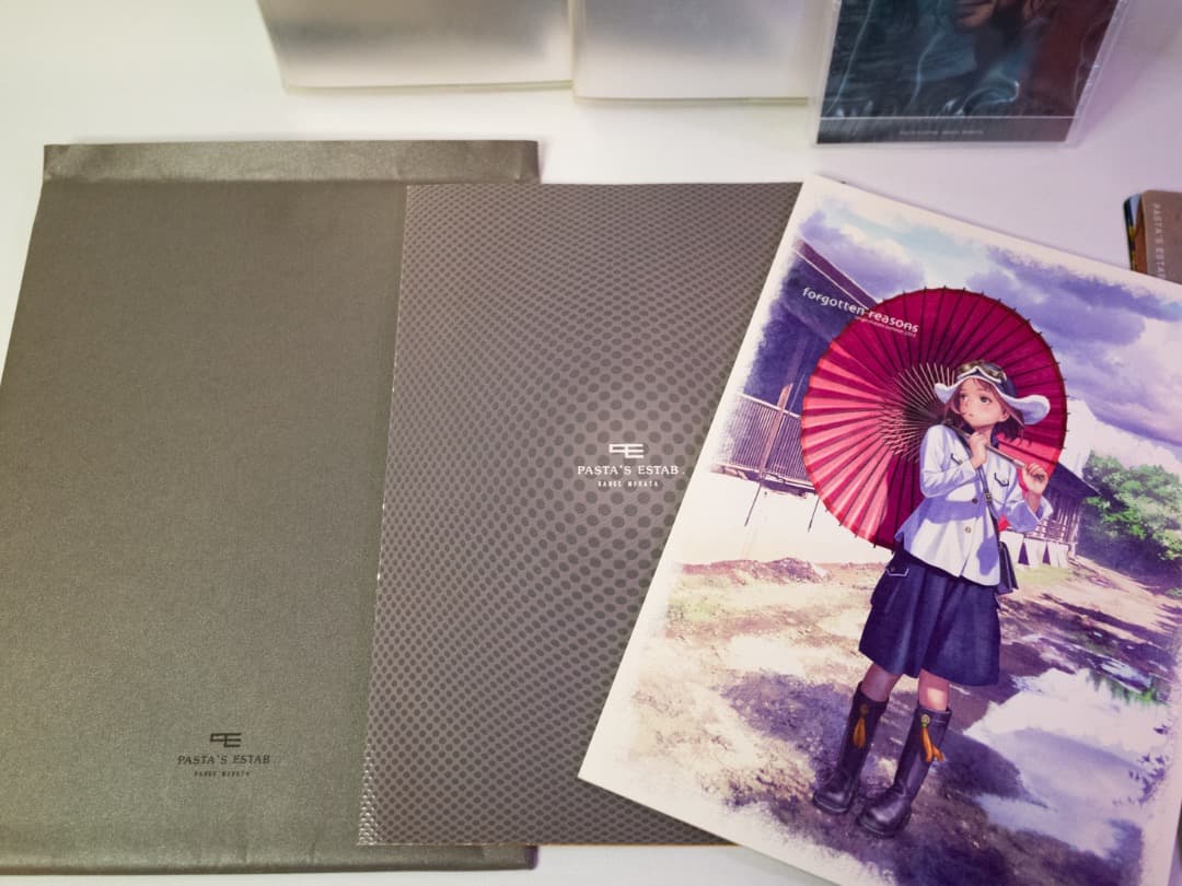 村田蓮爾 PASTA'S ESTAB クリアファイル 画集 ラストエグザイル
