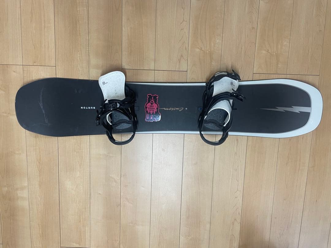 Flux gsビンディング付きBurtonスノーボード CUSTOM 138cm