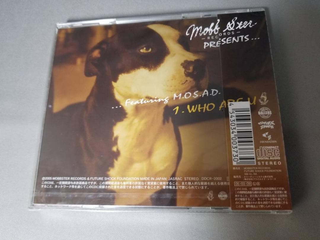 未開封新品◇DJ RYOW/WHO ARE U?/FEAT. TOKONA-X