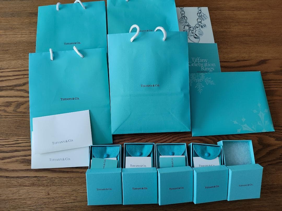 Tiffany & Co. 　紙袋、空箱