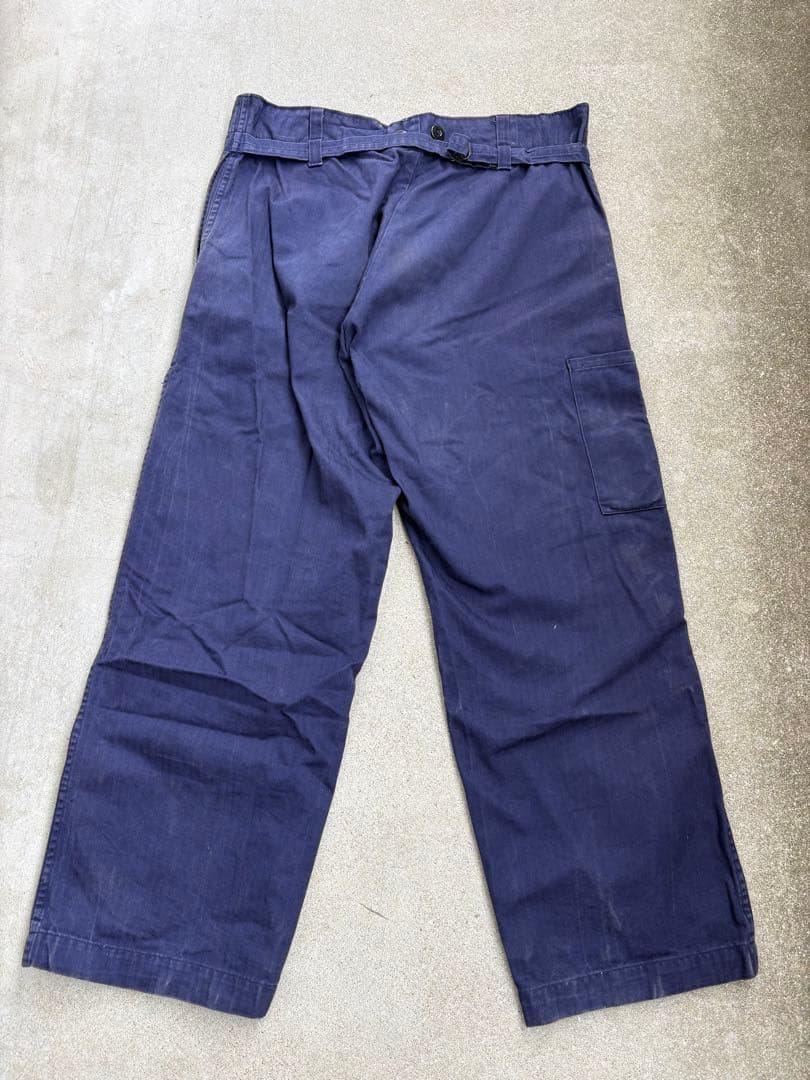 80s~90s ドイツ軍　ワークパンツ　hbt