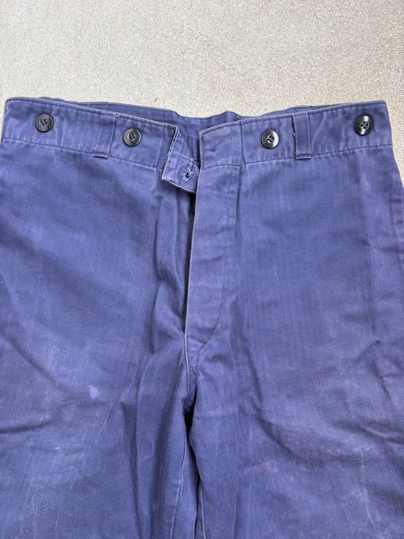 80s~90s ドイツ軍　ワークパンツ　hbt