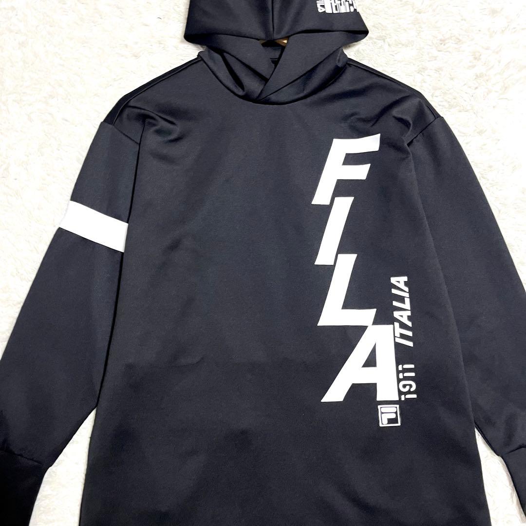 ✨未使用級✨FILA GOLF パーカーワンピース Mサイズ ブラック フード