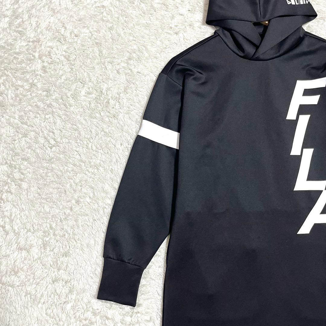 ✨未使用級✨FILA GOLF パーカーワンピース Mサイズ ブラック フード