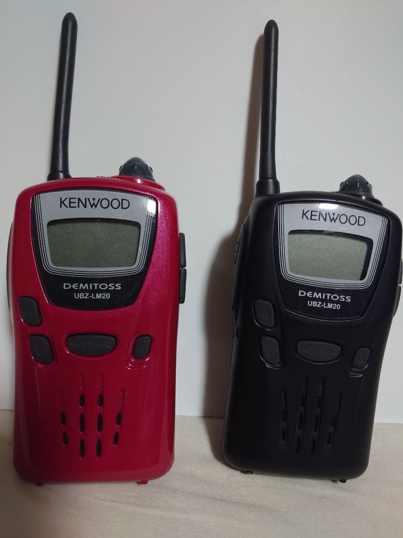 KENWOOD トランシーバー UBZ-LM20 中古2台セット