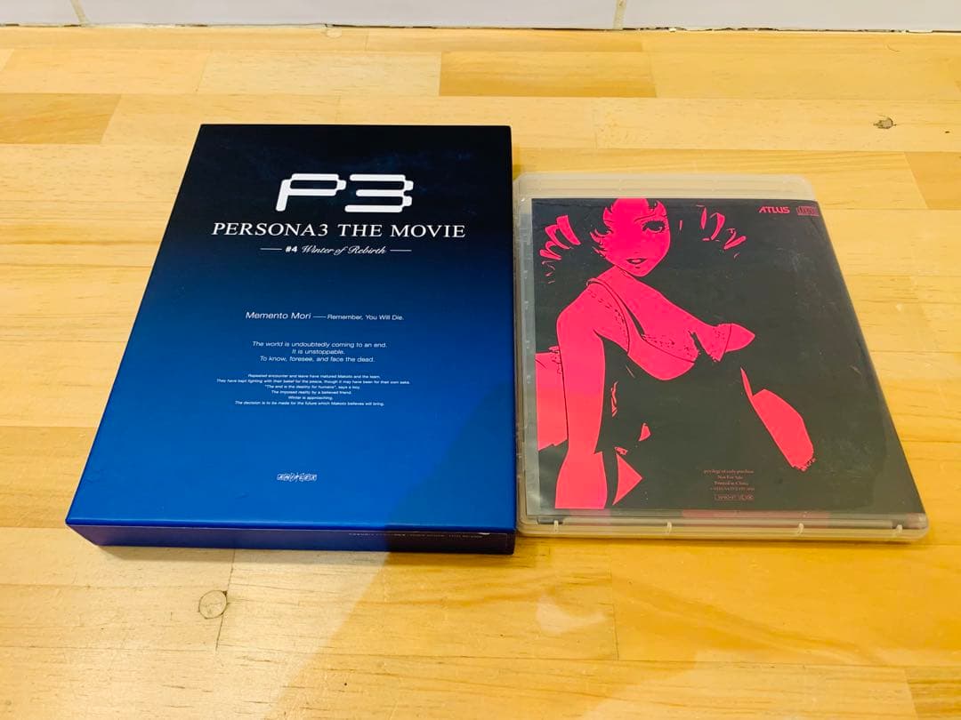 k0226-10★Blu-ray CD ペルソナ3 劇場版 サウンドトラック 等