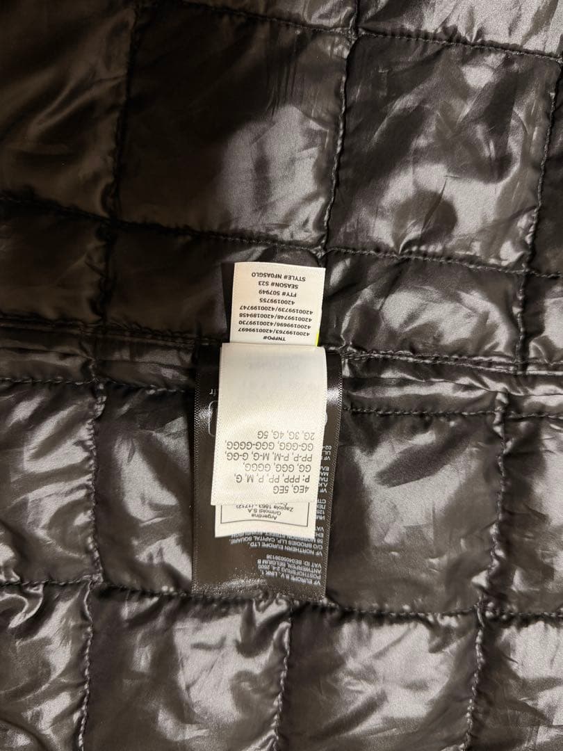 THE NORTH FACE キルティングベスト　ブラック 3XL