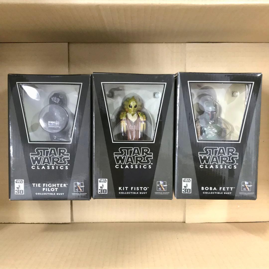 ジェントルジャイアント スターウォーズ クラシックス バスト ３種セット