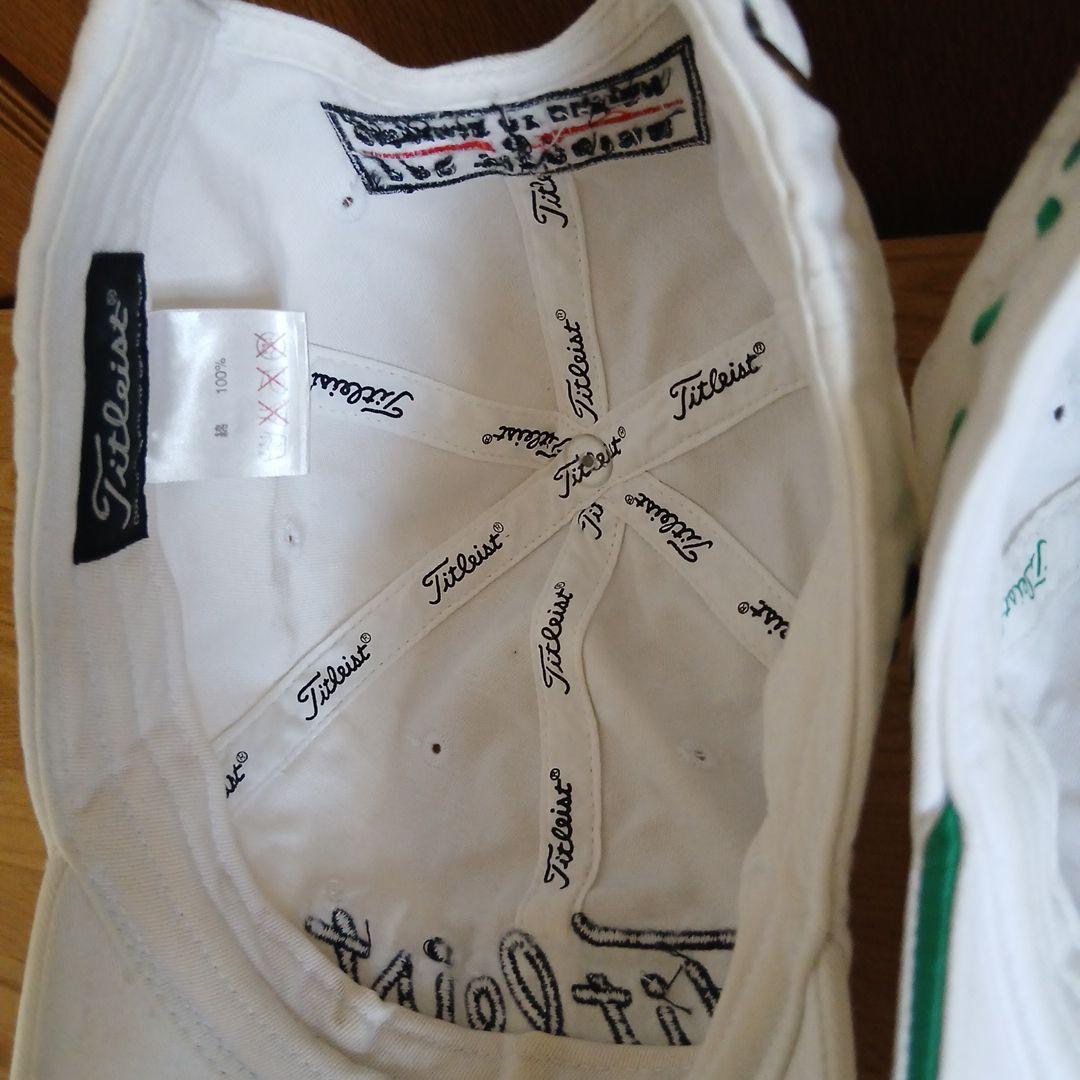 タイトリスト Titleist 刺繍キャップ ツアーステージキャップ ４個セット