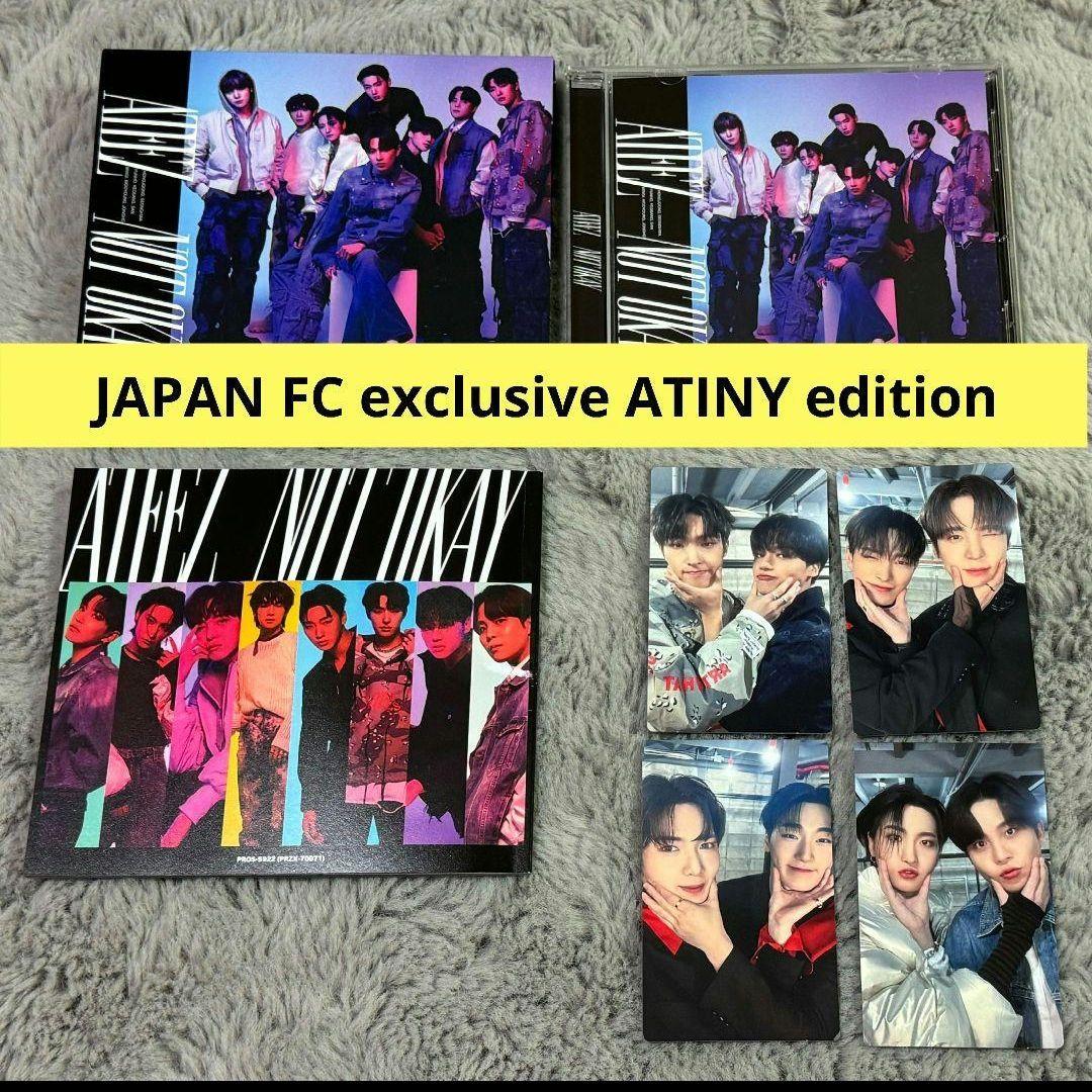 ATEEZ NOT OKAY ATINY盤 コンプ complete ユニット