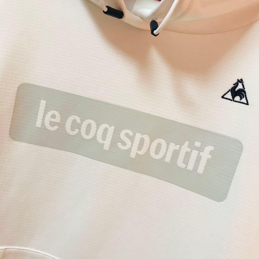 美品✳️lecoq sportif『ルコック スポルティフ テニスパーカー』白 M