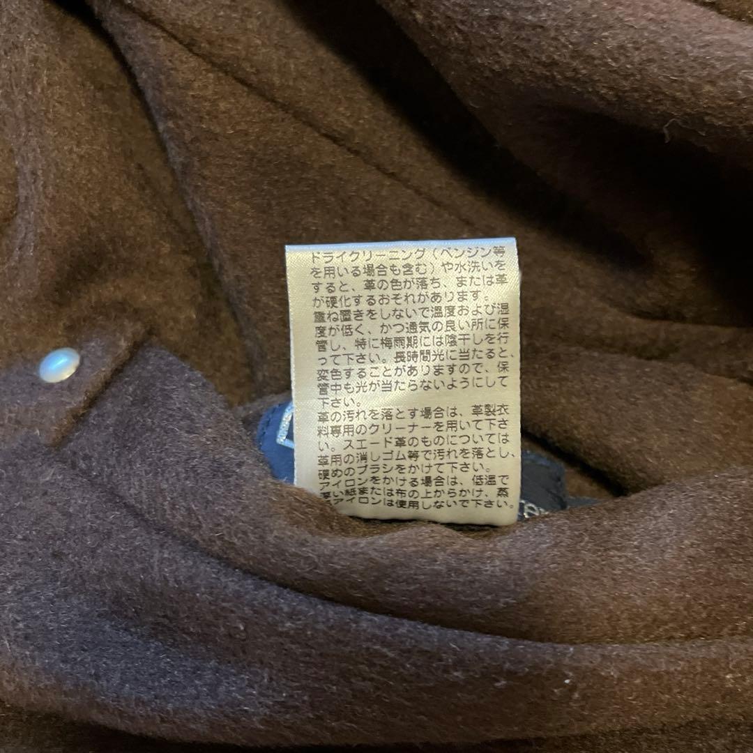 Polo by Ralph Lauren レザー リバーシブル ベスト ブラウン