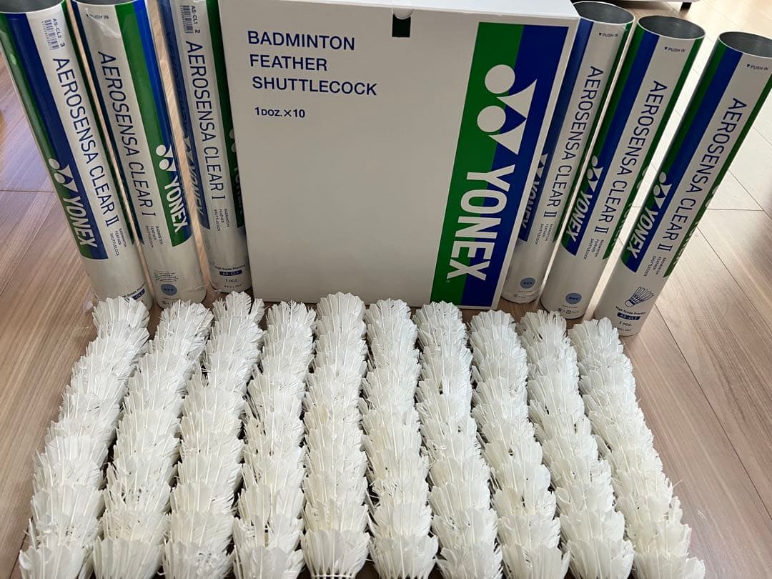 YONEX AEROSENSA 500フェザーシャトル 10本入り