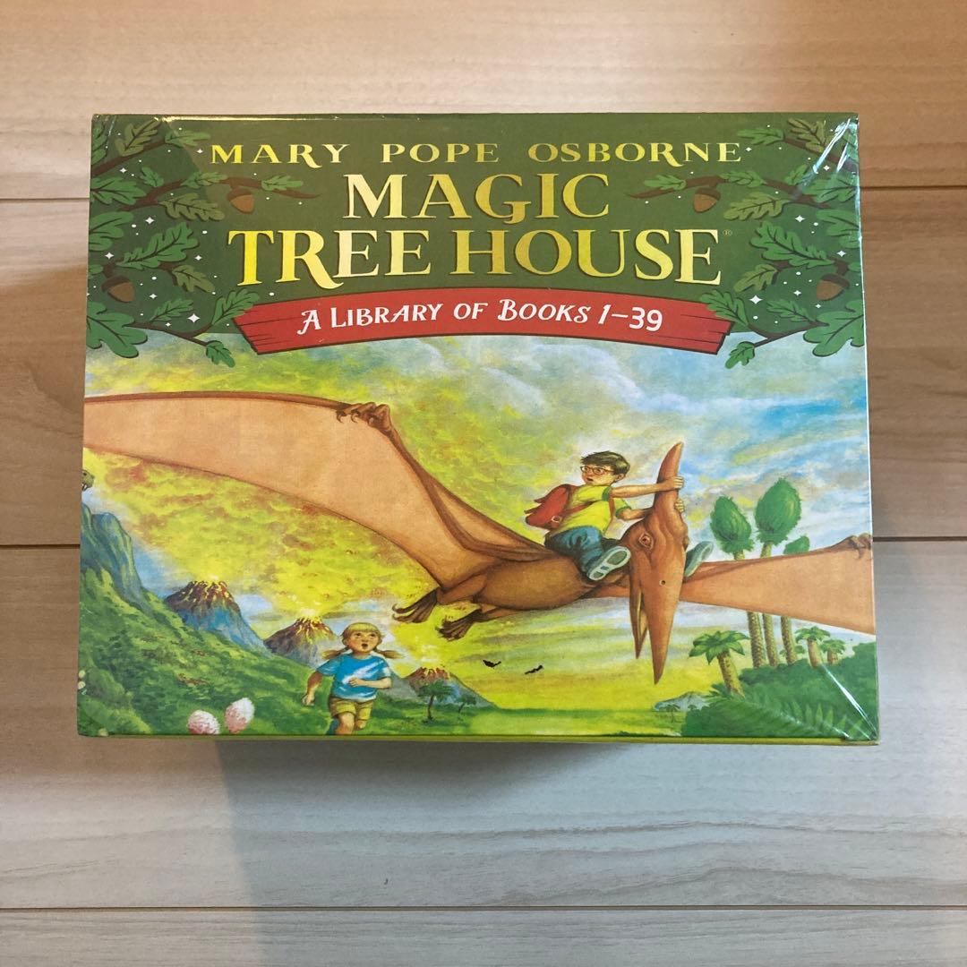 MTH (Magic Tree House )英語絵本39冊　ワークブ