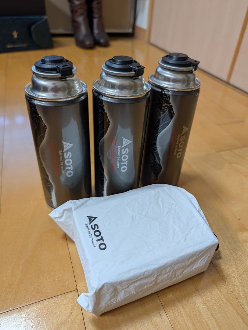 SOTOのST350＆ ST-3501のセット（CB缶付）