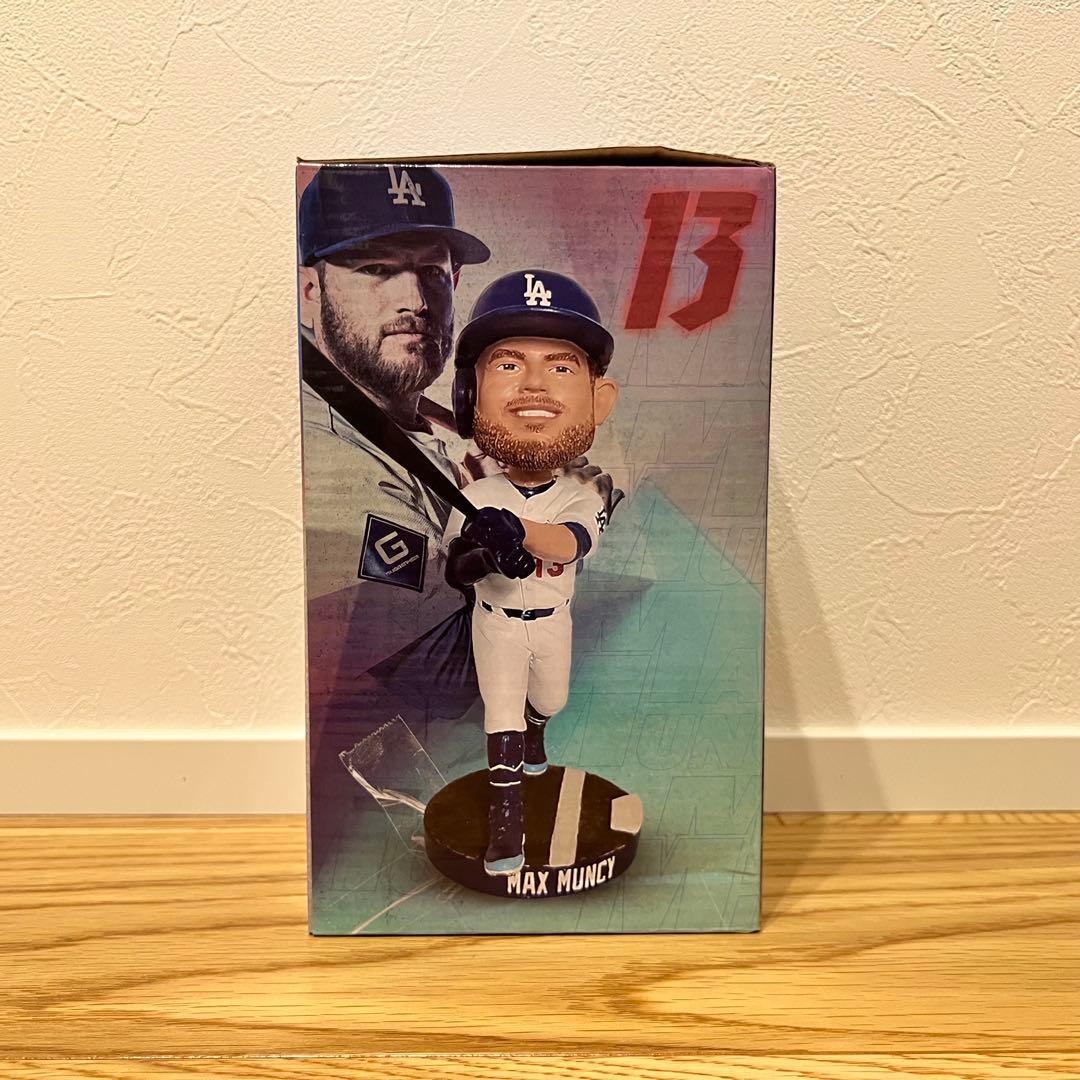 LA Dodgers MAX MUNCY ボブルヘッドフィギュア