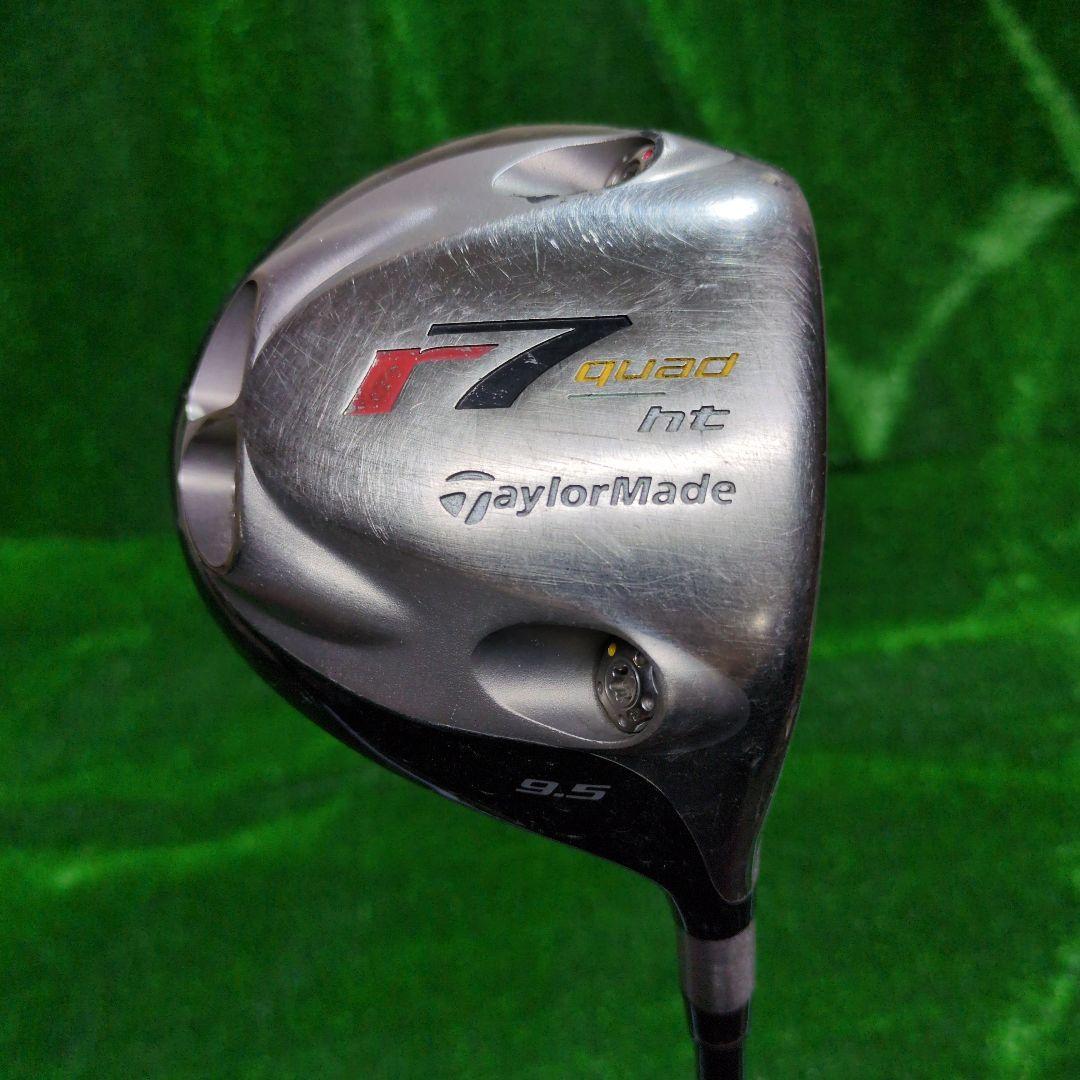 TaylorMade r7 quad ht ドライバー 9.5度 人気シャフト