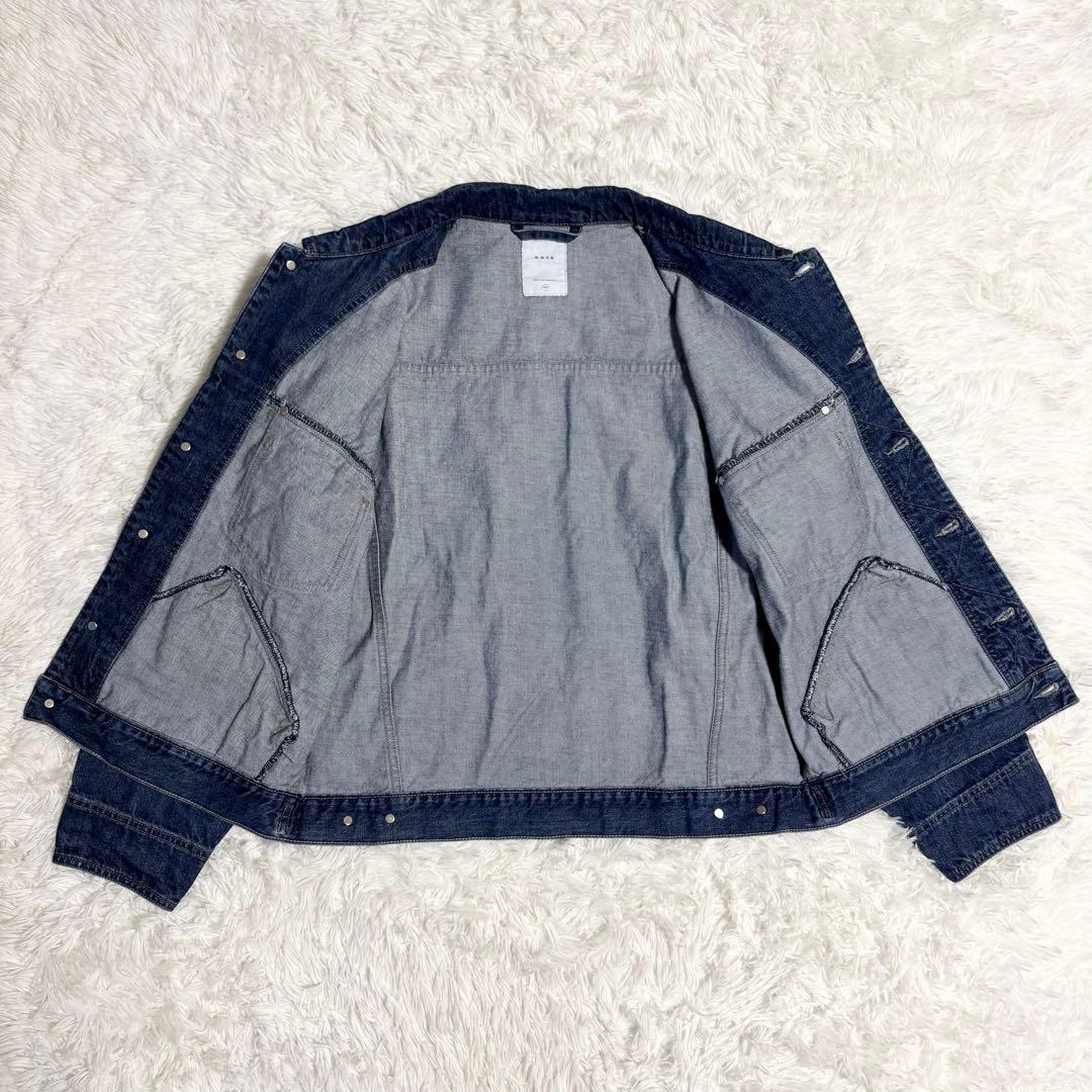 KAJA 12oz BLUE DENIM JACKET OVY サイズ2 デニム
