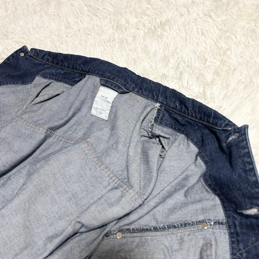 KAJA 12oz BLUE DENIM JACKET OVY サイズ2 デニム