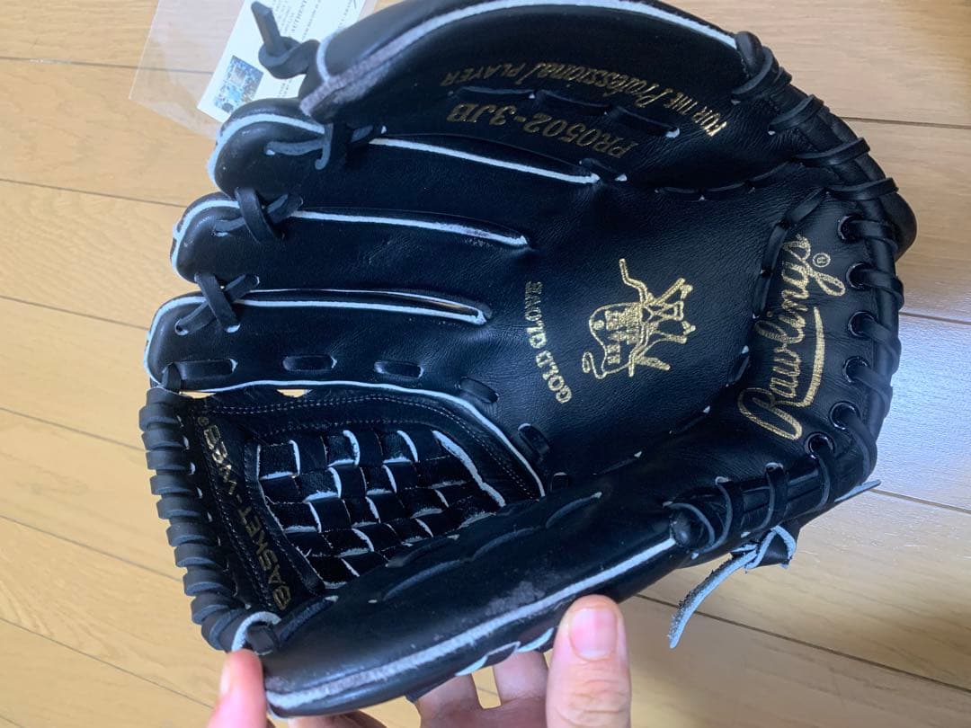 ヤンキース　Orlando hernandez 直筆サイン入りグローブ　支給品