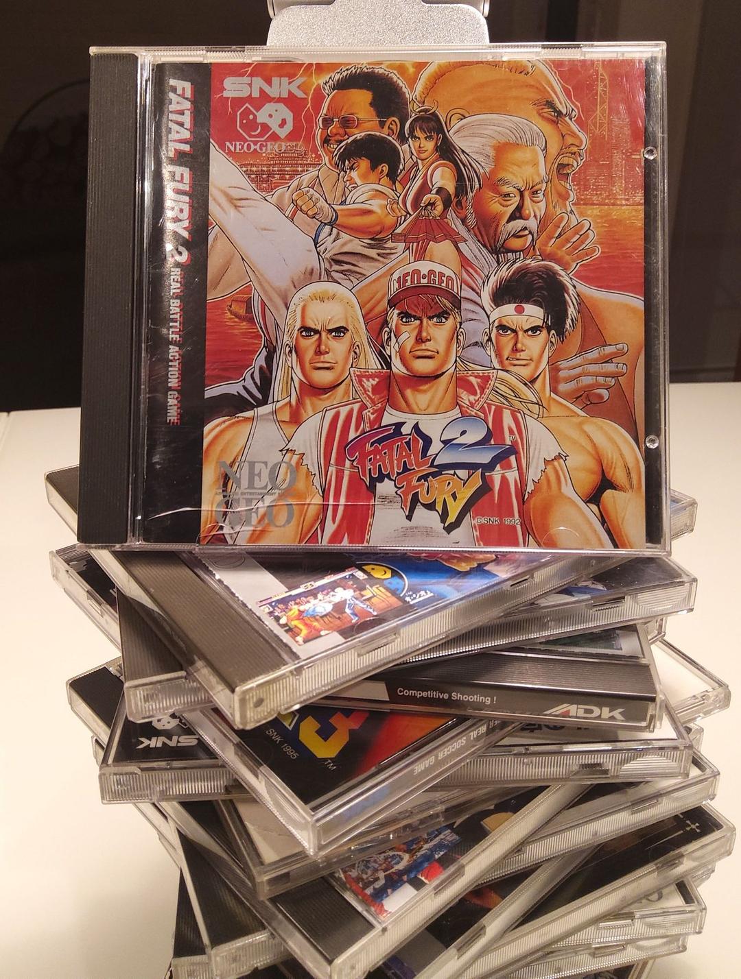 Fatal fury 2 neogeo CD 餓狼伝説2 ネオジオCD 海外版