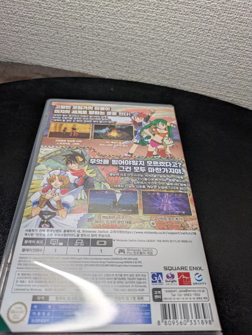 グランディア HD リマスター Switch 海外版