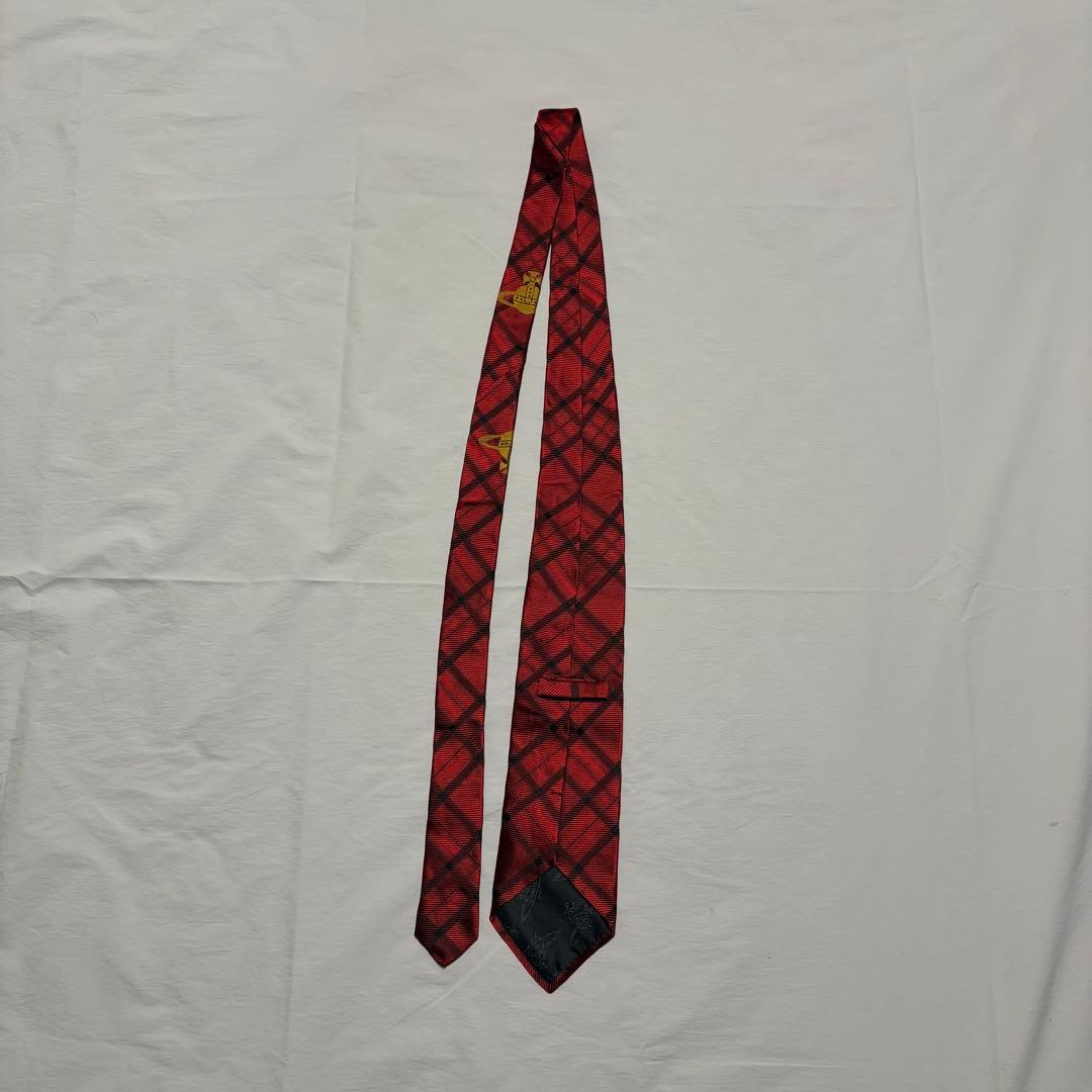 Vivienne Westwood ビックオーブ タータンチェック　ネクタイ