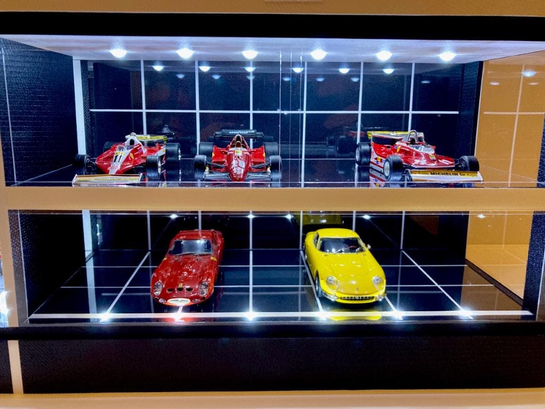 1/43・Liberty Walk風ネオモダン・ディスプレーBOX/ネオジオラマ