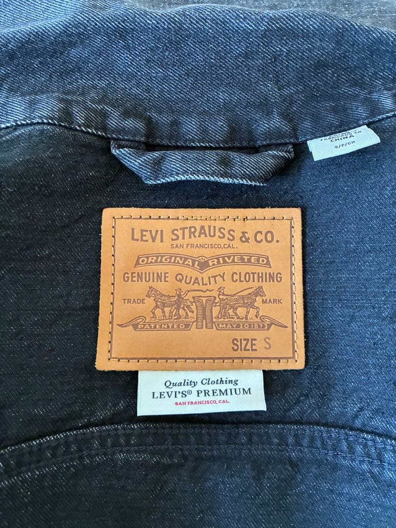 Levi’s Trucker Jacket BLACK Sサイズ