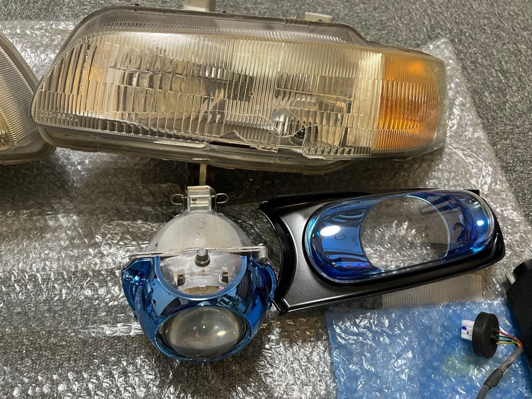 玉*一様 ホンダ ビート (PP1) プロジェクターヘッドライト加工用パーツセッ